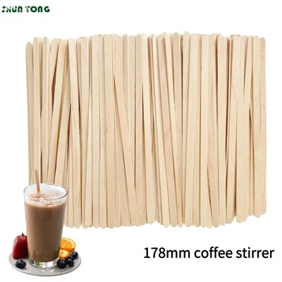 Kaffee -Rührer Holz